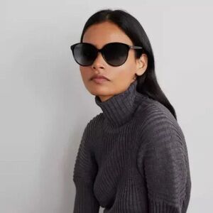 Oliver Peoples x The Row Brooktree Polarized Black Sunglasses